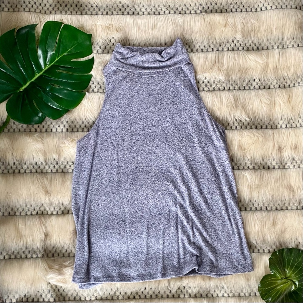 Anthropologie Sleeveless Turtleneck